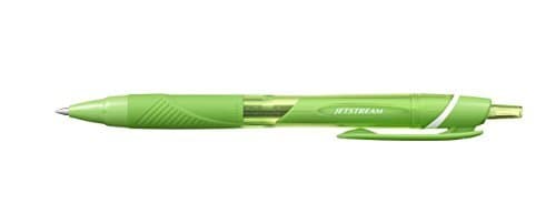 UNI-BALL JETSTREAM SXN-150-07 RETRACTABLE ROLLERBALL PEN [Pack of 3] Lime Green Barrel with Lime Green Ink