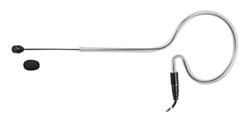 BE4Sb-SH Black Earset Headset Microphone with 4.2" Standard boom suit Shure, Carvin & Line6 Bodypack Transmitters - single ear hook - lightweight - Cream - TA4F mini 4 pin XLR plug - 1 Year Warranty