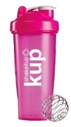 Shakeitup KUP Pink/Pink Loop Top 600 Ml 28 Ounce Protein Shaker