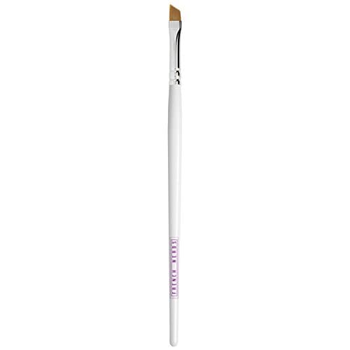 Gel Eyeliner Makeup Brush - Thin Angled Bristles to Apply Precise Eye Liner &amp; Lashes Make Up - Soft Goat Hair Bristle &amp; Wood Handle - French Nerds
