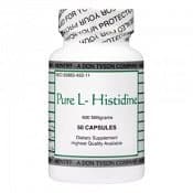 Pure L Histidine 600 mg 50 Count by Montiff