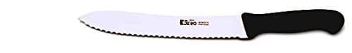 Jero 8" Sharp Serrated Bread Knife - Ideal For Sandwiches - Curved Blade For Easier Use - Made In Portugal With German Steel