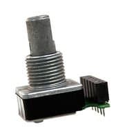 62SG15-L5-RAC - Incremental Rotary Encoder, Optical,?á62SG Series, Pushbutton24 Detents, 30 mA, 5 Vdc