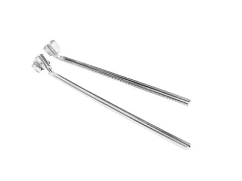 Claudia Lira JoyasLong Dangle Bar Stud Earrings, Straight Bar Post, Sterling Silver 925 Polished Finish, Handmade (6.30 cm long)