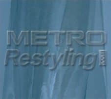 Metro Light Blue Chrome Mirror Graphic, Craft, Cricut &amp; Sign Vinyl Decal Adhesive-Backed Sticker Film 12"x12"