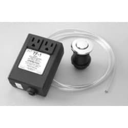 Classic Touch Waste Disposer Air Switch with Round Style Push Button Finish: Biscuit