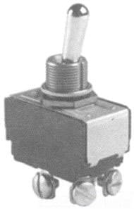 Selecta SS207-7A-BG 125 - 250 Volt AC 20 Amp DPST 2 Pole Utility and Heavy-Duty Toggle Switch