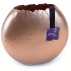 Hammered Copper Vase (9" H x 9.5" W)