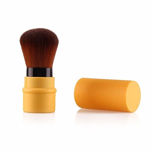 New Design 1Pcs MIni Soft Makeup Brush Retractable Pro Foundation Cosmetic Blusher Face Powder Brushes Beauty Tools.
