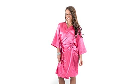 Fuchsia Pink Kimono Robe