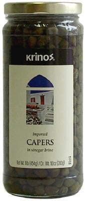 Capers Imported (krinos) 454g