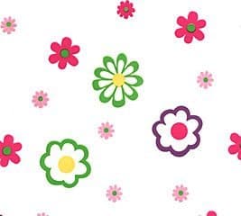 Flower Groove (24"w x 100'l) Cellophane Roll