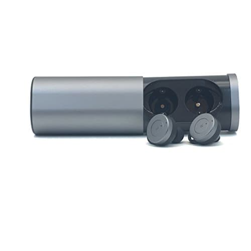 White Rock – HS002 True wireless Bluetooth earbuds In ear headphones with microphone Bluetooth wireless earphones (Space Grey)