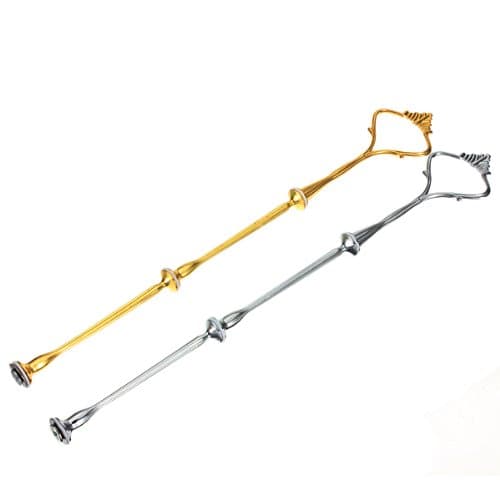 Cake Plate Stand Silver Gold Wedding Party Crown Rod.