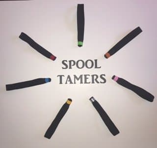 Spool Tamers - Fishing Line Winding Tool Elastic (Black)