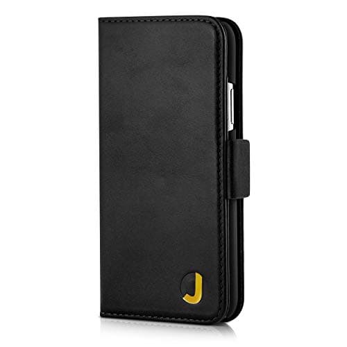 JIACCIO iPhone X | iPhone 10 | iPhone Xs, Wallet Case, Genuine Leather, Folio Cover with Magnetic Closure, Credit Card Holder, Kickstand, Money Pouch, Protective Bumper