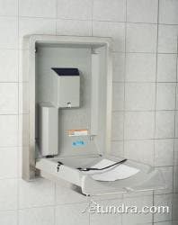 Koala KB111-SSWM S/S Vertical Mount Baby Changing Station - Surface Mount