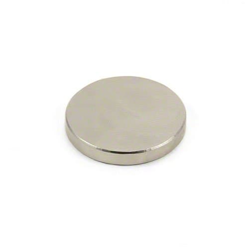 first4magnets F355-1 35 mm Diameter x 5 mm Thick N42 Neodymium Magnet with 13.9 kg Pull by first4magnetsTM