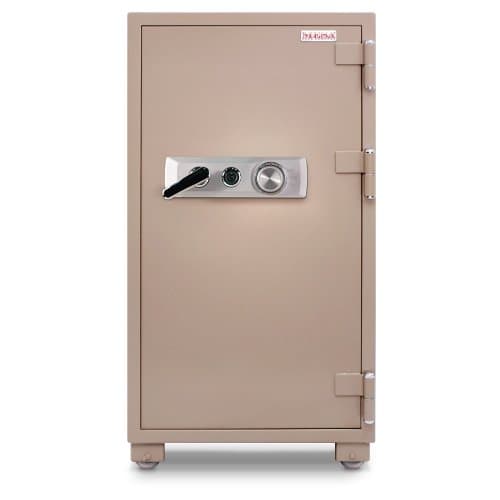 Mesa Safe MFS120C All Steel 2 Hour Fire Safe with Combination Lock, 6.8-Cubic Feet, Tan