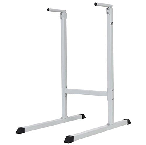 Dip Station Stand Freestanding Pull Push Chin Up Bar Tower Raise Stand Home Gym Power Fitness Workout Exercise Intense Upper Body Shoulders Delts Triceps Workout Heavy Duty Steel