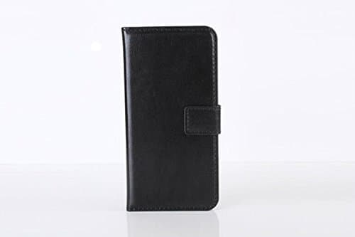 For BLU VIVO AIR Luxury Flip Wallet Folio Leather Case Cover Stand (Black)