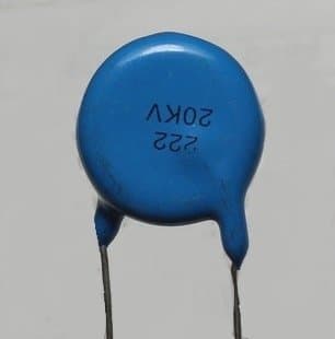 4 pcs 25KV 25000V 2200PF High Voltage Ceramic Capacitors HV ham