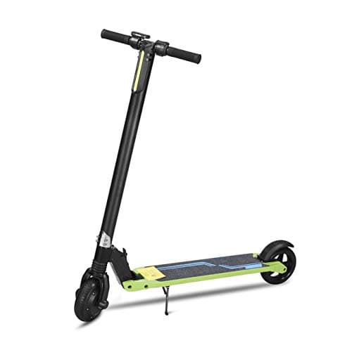 Phaewo Electric Scooter 250W High Power E-Scooter, Lightweight Foldable with 36V Rechargeable Battery Kick Scooters, 6.5Inch Kick Scooter with Display and LED Indicator Light for Adult and Kids