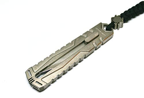 New EDC Gear Titanium Knife Precise CNC Pocket Razor Knives Multi Tool Outdoor Hunting Knife