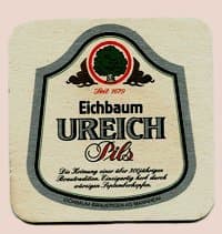 Eichbaum Brauereien Mannheim Eichbaum Ureich Pils Paperboard Coasters - Set of 4