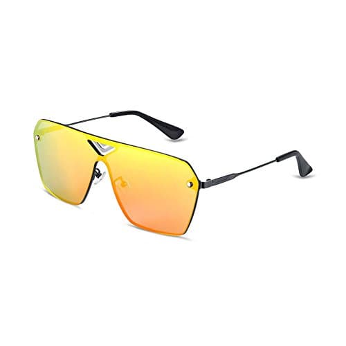 ClearSky Mens Cool Square Polarized Lens Sunglasses