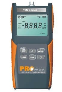 Precision Rated Optics Hand Held Power Meter (-70 to +10 dBm) - No USB