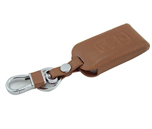 Leather Remote Key Case Cover Shell Holder for Mitsubishi with 3 Button