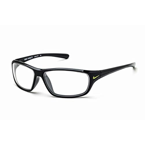 Designer Radiation Leaded Protective Eyewear in Full Rim Plastic Frame - Varsity - Black Volt - 57-13-115mm
