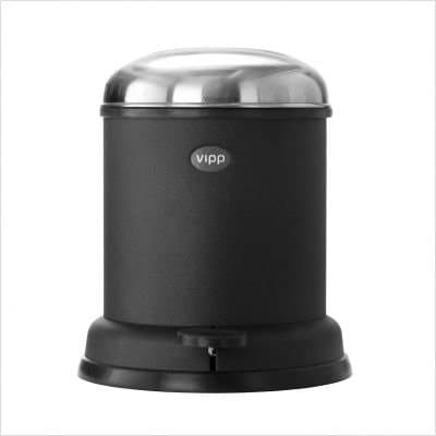 Vipp 13 One-Gallon Bathroom Bin Color: White