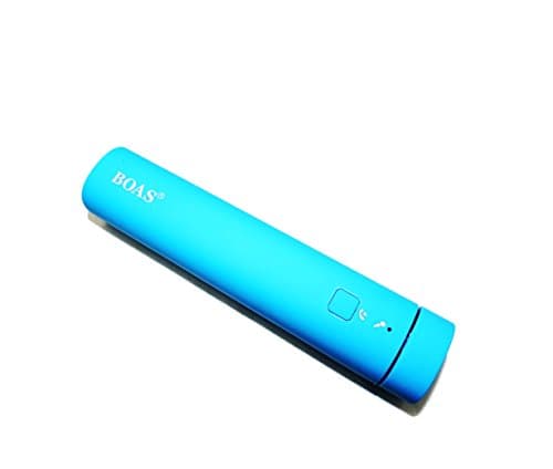 Boas® Bluetooth Speaker & 5200mAh Portable Charger USB External Battery Power Pack for iPhone 5S, 5C, 5, 4S, iPad Air, mini, Galaxy S5, S4, S3, Note 3, Nexus 4, HTC One, One 2 (M8), Motorola Droid, Moto X, PS Vita, Gopro, most Smartphones, MP3/MP4/Tablets/Computers and other USB-charged devices- Blue