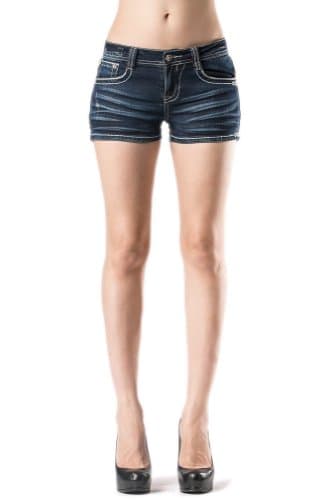 Rose Royce Womens Chantell Shorts 29 Twilight