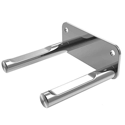 cfxdxayd Shower Shelf，Storage Shelf,Rustproof Bathroom Rack Holder Space Saving Wall Mount Bracket Stand For TV Background Salon Dyson Supersonic Hair Dryer