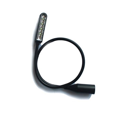 GUNKING 550mm DJ XLR LED light Studio Lamp gooseneck 3 Pin for Mixer