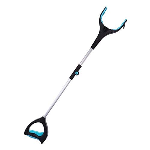 Zoomy Far: Folding Pick Up Helping Hand Grabber Stick Extra Long Arm Handy Mobility Aid Rubbish Tongs Garden Trash Picker