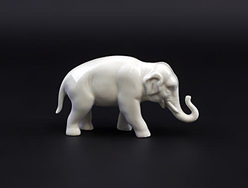Figurine Elephant (White, Small)
