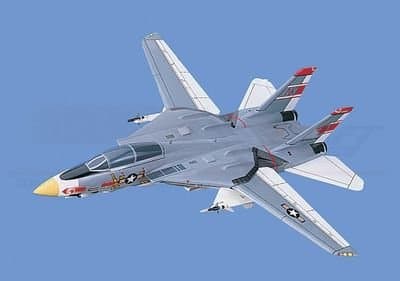 F-14A Tomcat - Navy, VF-1 “Wolf Pack” (Swing-Wing),Ldd Aircraft Model Mahogany Display Model / Toy. Scale: 1/43