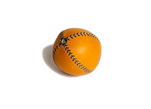 Lemon Ball Baseball. Tan Horween Glove Tan Leather, Blue Stitch Lb-Gtan-Rb
