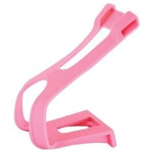 Pake Nylon Bicycle Pedal Toe Clips (Pink)