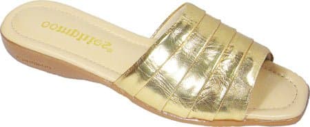Oomphies Women's Destiny,Gold Leather,US 7 W