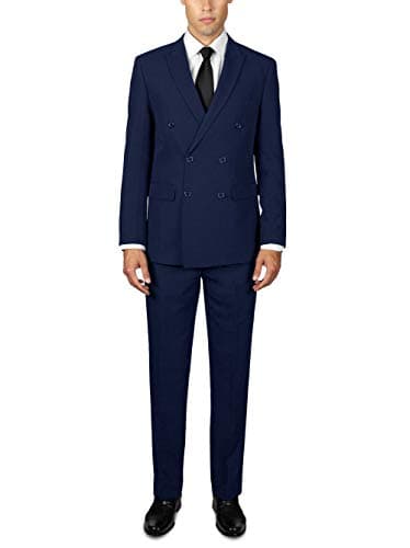 Mens Double Breasted Suit