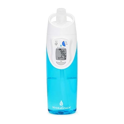HydraCoach 2.0 - Sip & See Smart Water Bottle That Tracks and Reminds You to Drink More Water. View Your Progress Right on The Bottle. 22 oz. BPA-Free with No Complicated Apps or Syncing Required