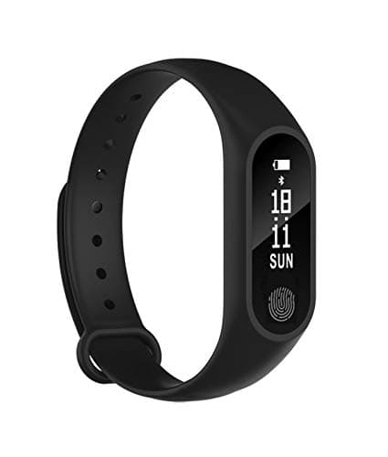 Heypex MW9 Smart Band with Heart Rate Sensor Features and Many Other Impressive Features, Water Proof OR Sweat Free Compatible with All Android, iOS & Windows Device (Random Colour)