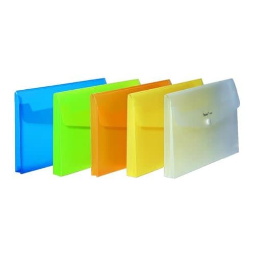 Set of 5 Doc Receipt Ticket Bill Organizer File Box Case Bag Pouch(RANDOM COLOR)
