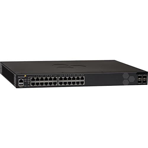 Aerohive SR2024P 24 Port Network Switch - Cloud-enabled enterprise-class gigabit access switch with PoE 802.1X