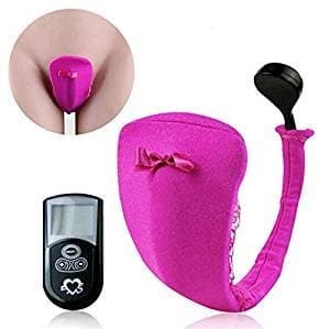 SALMOPH(TM) Wireless Remote Control 10 Speeds Invisible V-i-brat-ing C String Panties Underwear Massager Innovative S-e-x Toy For Women Have Fun